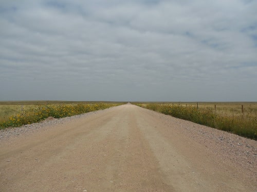 Photograph of a road to Grover, Colorado. This road is Weld County Road 89. Photo by by Nicholas Bernhard, licensed under Creative Commons Attribution 4.0. 