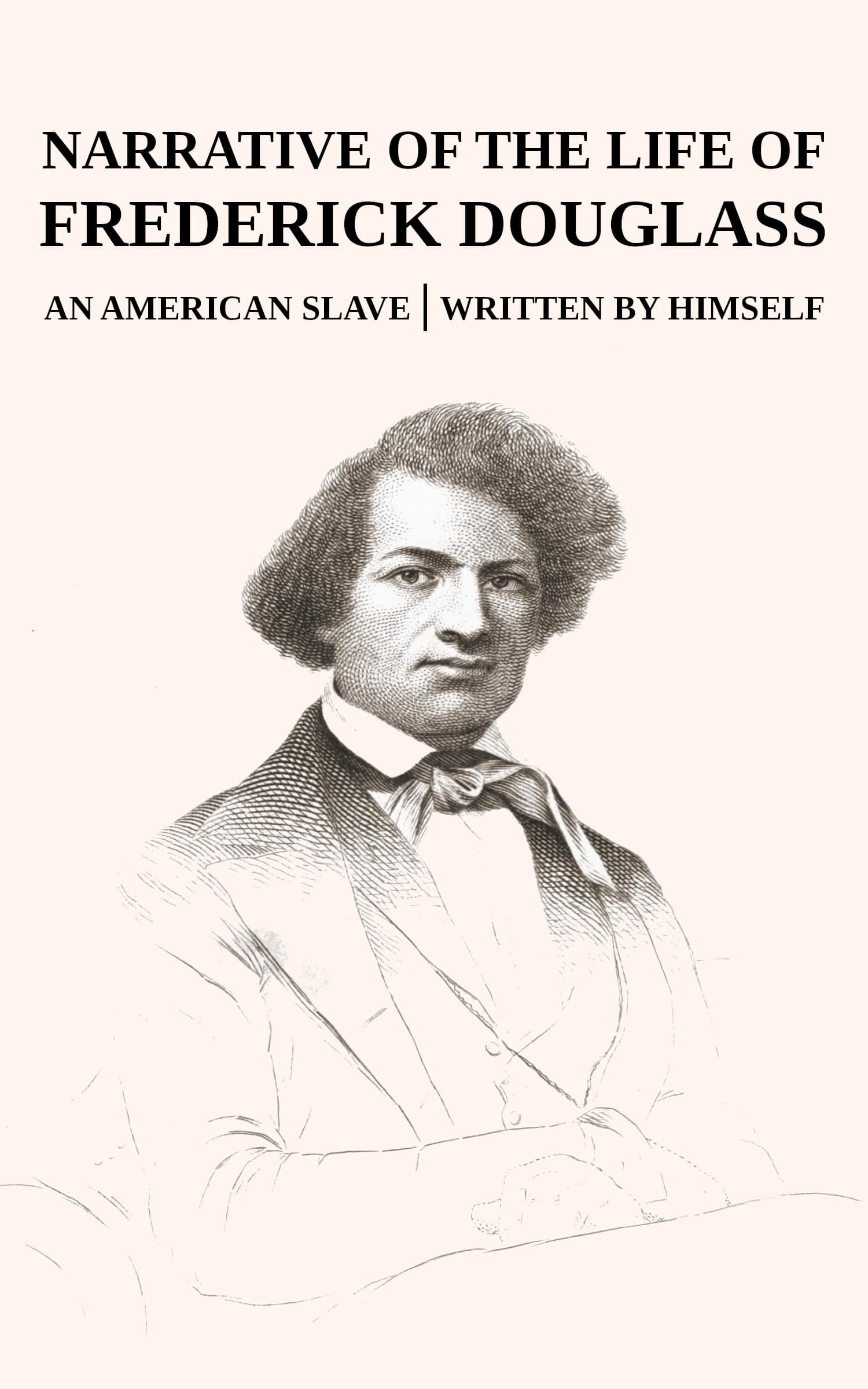 Cover for the Nantucket E-Book edition of Narrative of the Life of Frederick Douglass. The art is an engraved portrait of Frederick Douglass, taken from the first edition of the book, published in 1845. Cover by Nicholas Bernhard, licensed under Creative Commons Attribution 4.0 https://creativecommons.org/licenses/by/4.0/%0A